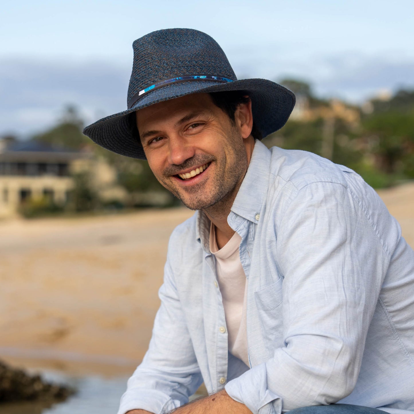 Balmoral Rescue Raffia Mixed Navy