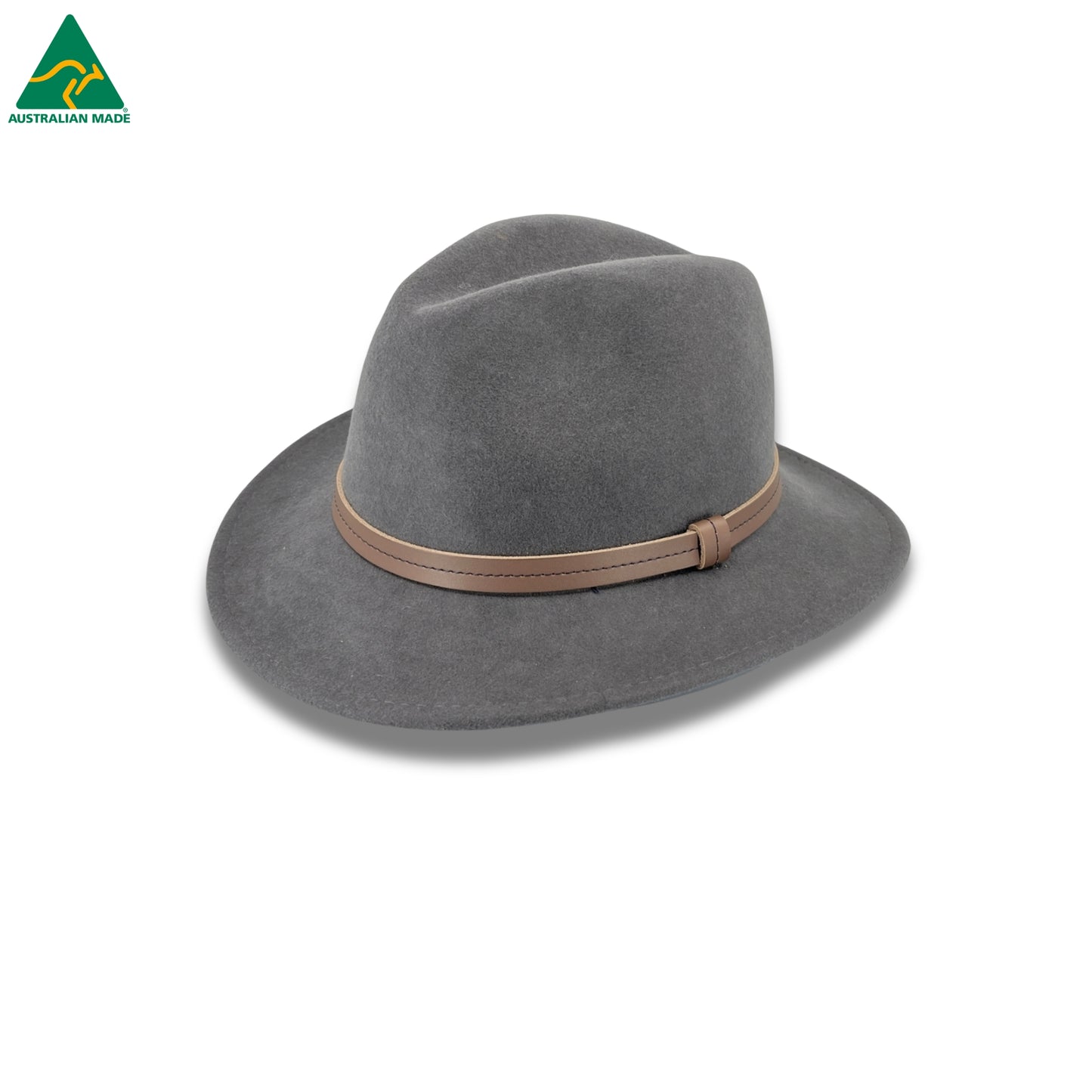 Frazer Felt Fedora Dusky Blue