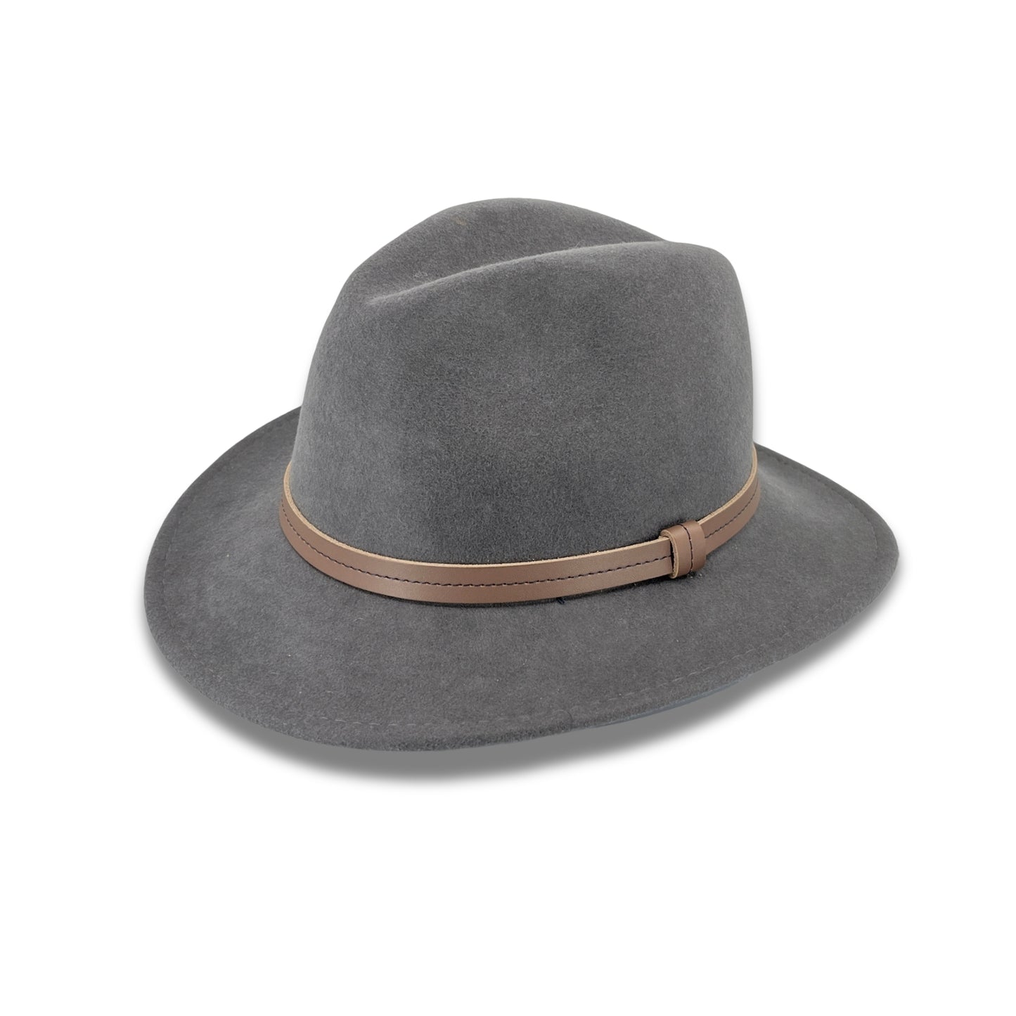 Frazer Felt Fedora Dusky Blue