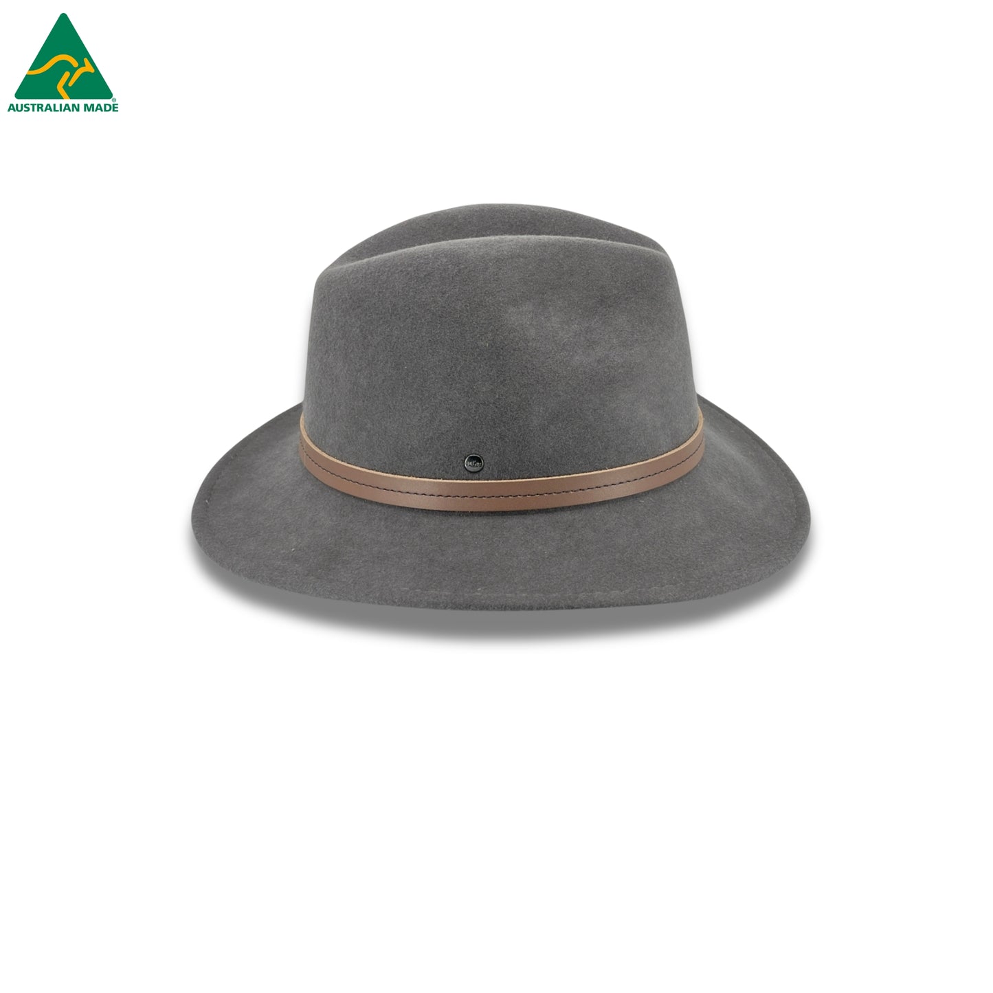 Frazer Felt Fedora Dusky Blue