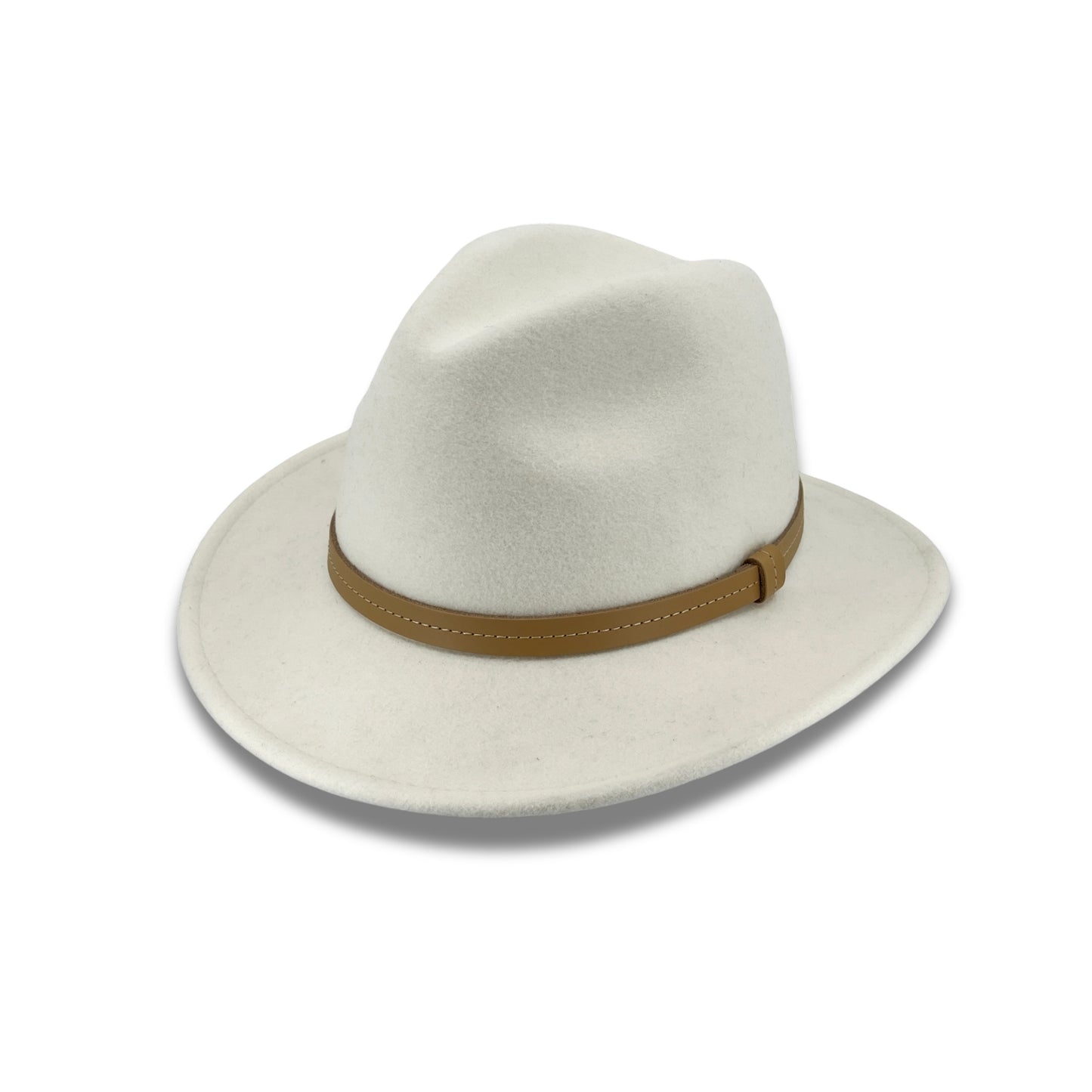 Frazer Felt Fedora Ivory
