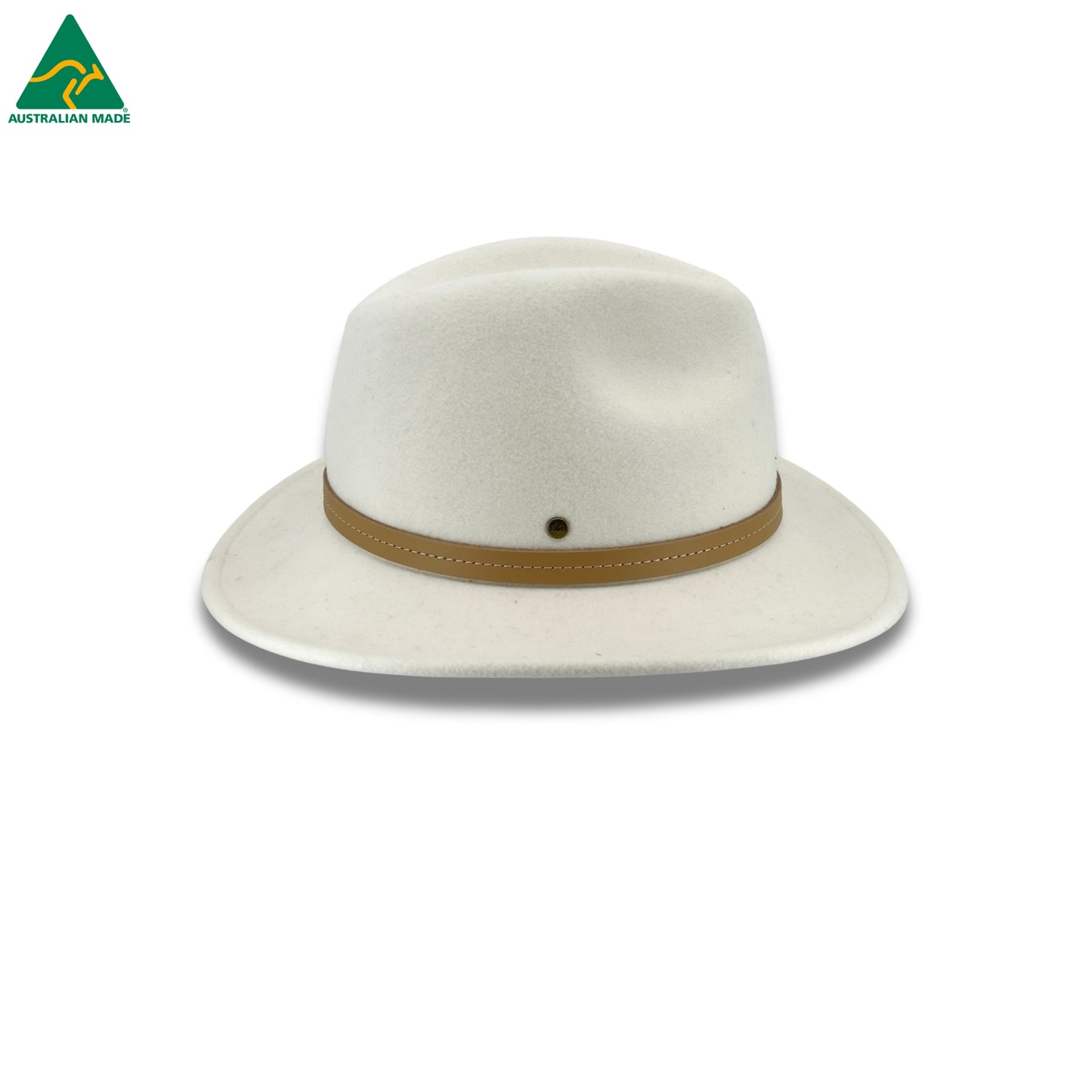 Frazer Felt Fedora Ivory