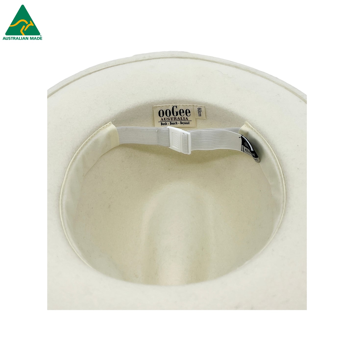 Frazer Felt Fedora Ivory