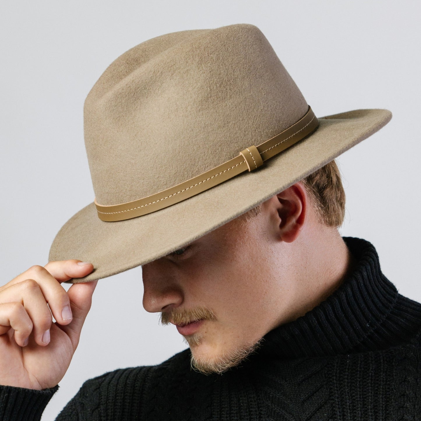 Frazer Felt Fedora Mushroom
