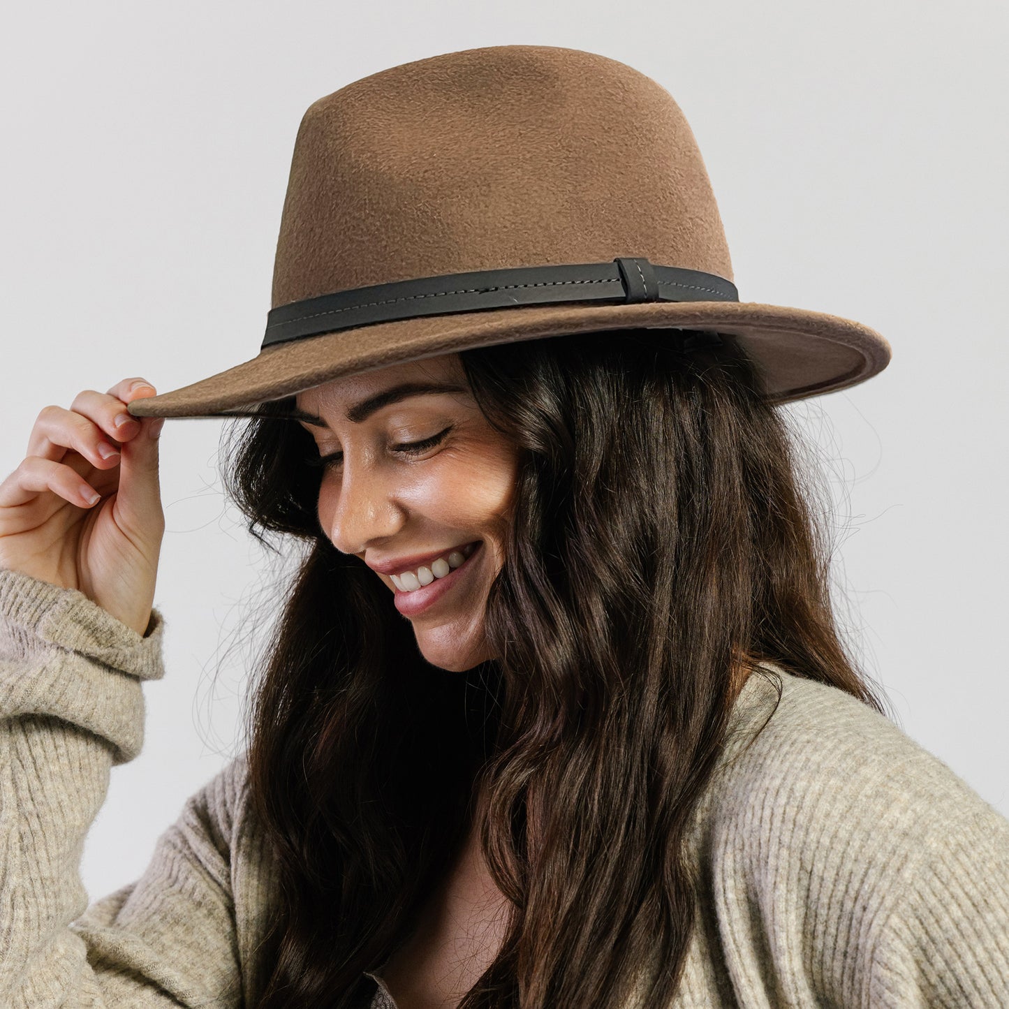 Frazer Felt Fedora Chocolate