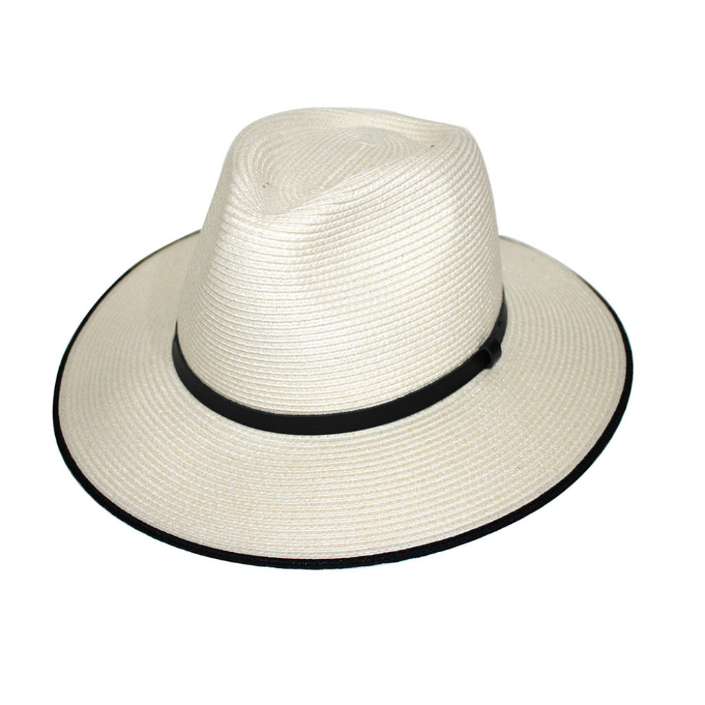 Deni Unisex Wide Brim Hat Sand Medium - Large